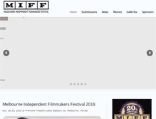 Tablet Screenshot of melbournefilmfest.com